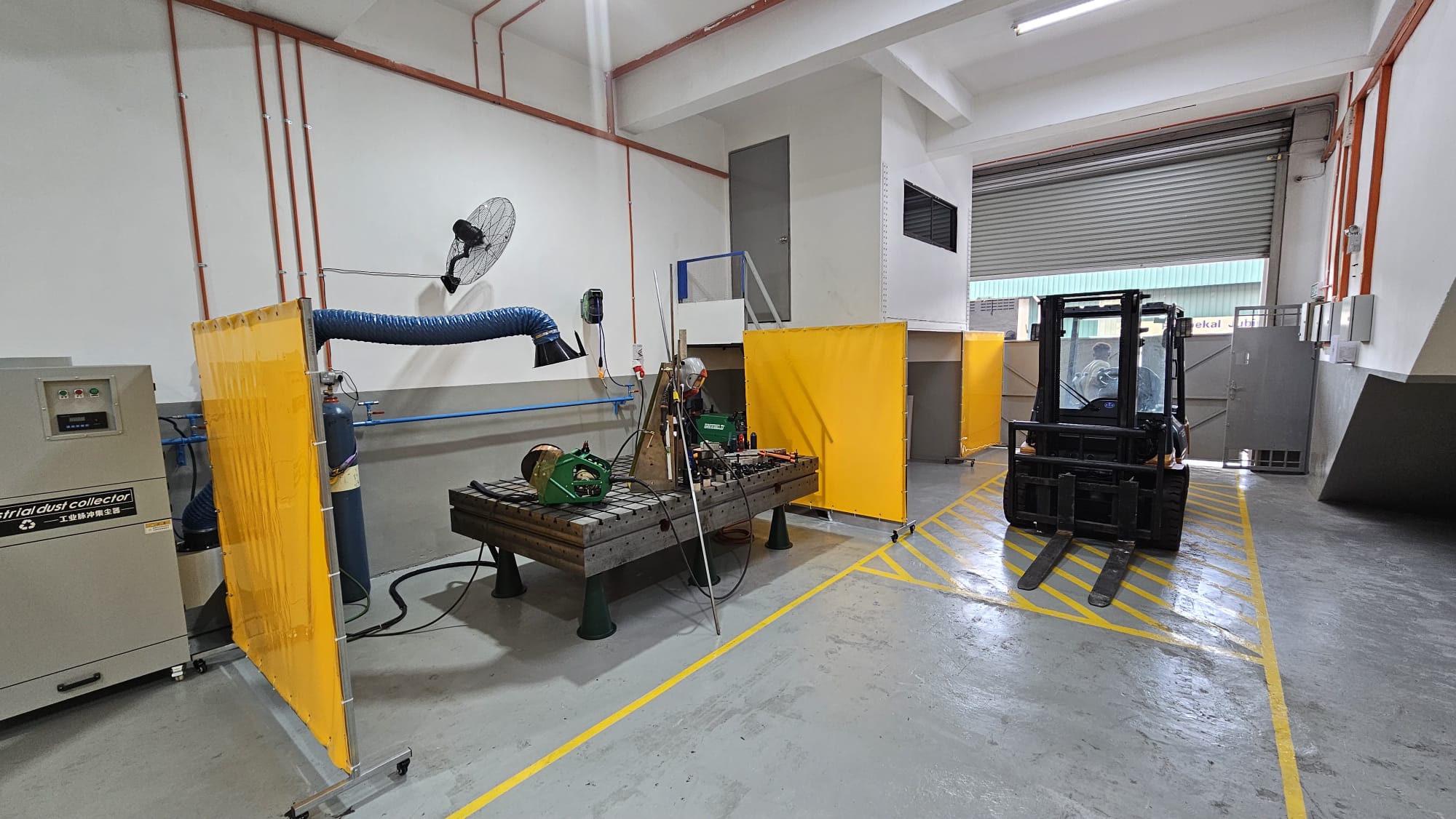 Raw Material Storage Area
